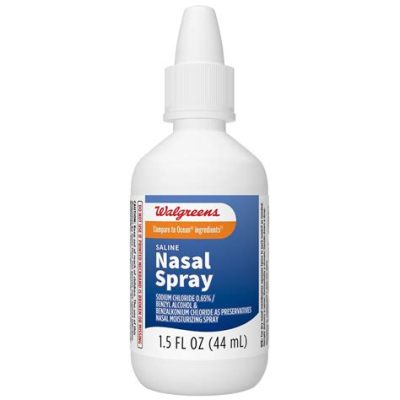 What is saline nasal spray, and how does it compare to other nasal remedies?